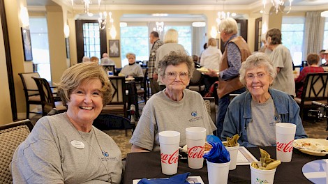 Sherry Crenshaw, Patricia Porter, Ginger Kettwig