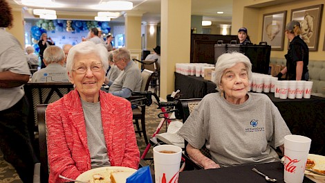 Winnie Courtney and Norma Dees