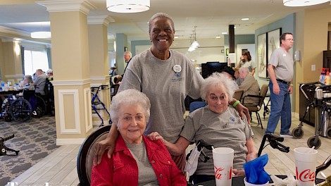 Dorothy Langdon, Gwen Estill, and Thelma Smith