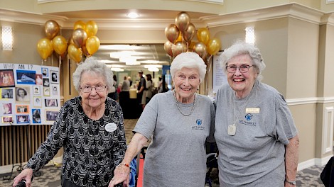 Alexandra Goode, Lucille Cook, Betty Bunch
