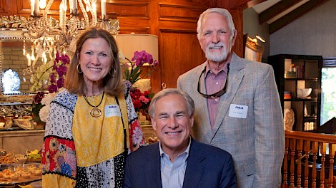 Judy Jones, Governor Abbott, Curt Green
