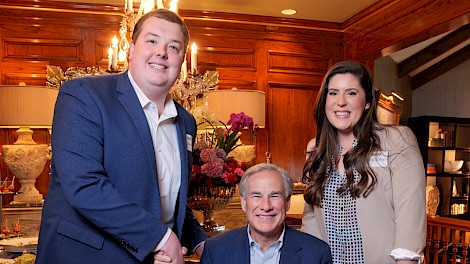 Dr. Nick Cockerell, Governor Abbott, Collins Cockerell