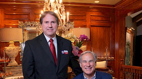 Gary Singleton and Governor Abbott