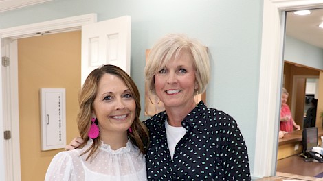 Darla Wilf and Robyn Carter