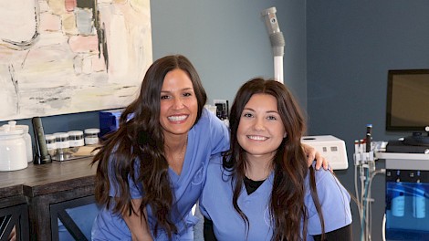 Kelsey Cowan and Madeline Caver