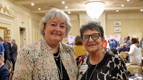 Sue Johnson and Francine Francis
