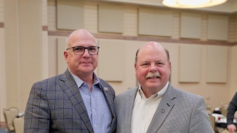 Mayor Allen Brown and Chief Kevin Schutte