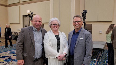 Hunter and Patricia Cunningham, Brad Bailey