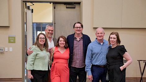 Jill and James Whittington, Katie and Kevin Denler, Alan and Dani Hamblett