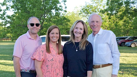 Collins, Monica, Jane and Scott Bruner