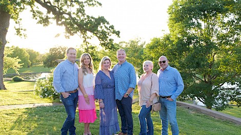 Todd and Brooke Marshall, Cindy and Dr. Matt Young, Pam Hollingsworth, Richard Reynolds