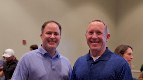 Judge Bill Miller and James Bramlett