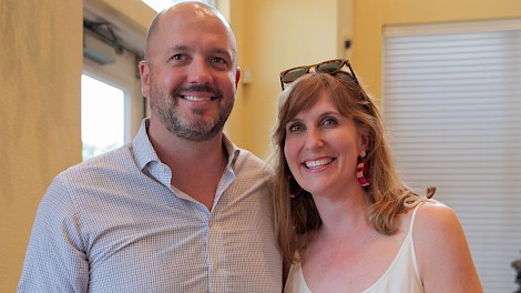 Adam and Lesley Dukelow