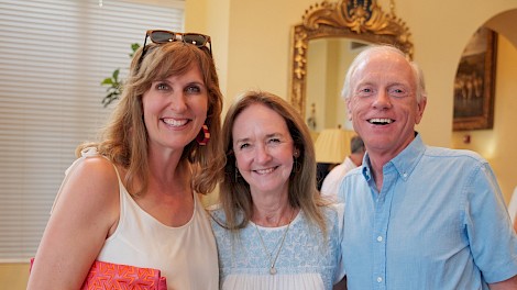 Lesley Dukelow, Jane and Scott Bruner