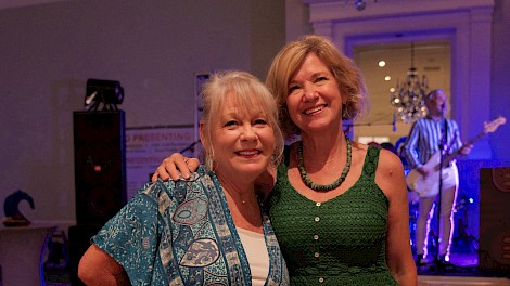 Terrie Arnold and Cathy Van Herpen