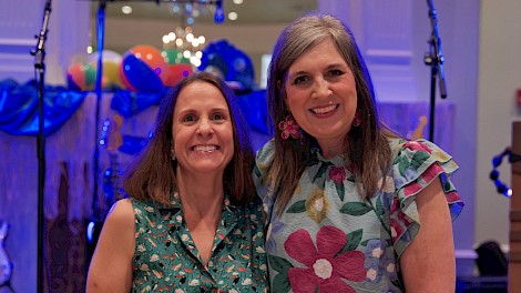 Cheryl Saul-Sehy and Suzy Irwin
