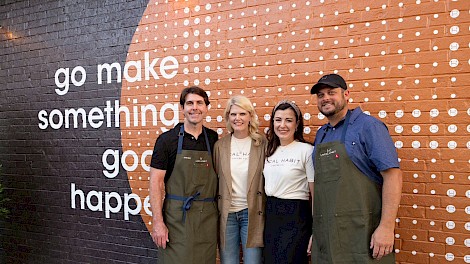 Dr. Josh and Rendi Wiggins, Natalie and Cody Peek