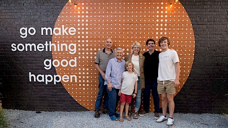 Paul and Vicki Wiggins, Jack Henry, Rendi, Dr. Josh and Sanders Wiggins