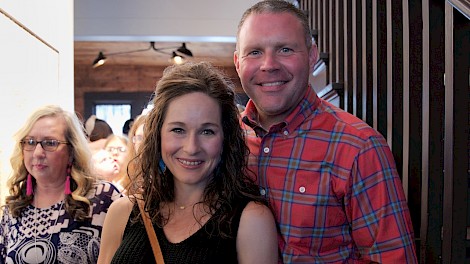 Emily and Ross Sarine