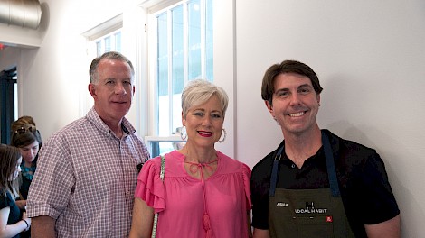Judge Ralph and Laurie Burgess, Dr. Josh Wiggins