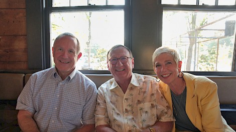 James Bramlett, Bruce and Molly Beth Malcolm