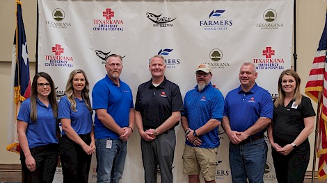 Kyndel Griffith, Brooke Marshall, Dr. Bo Kelley, Dr. Matt Young, Dr. Erik Jacobsen, Dr. Dean Bowman, Amy Tankersley