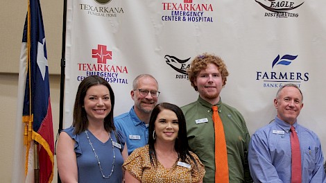 Rachael Potter, Kevin Crow, Whitney Teel, Jesse Jenkins, James Bramlett