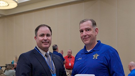 Judge Bill Miller and Sheriff Jeff Neal