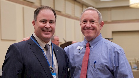 Judge Bill Miller and James Bramlett