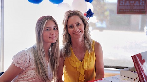 Sophie and Lori Cree