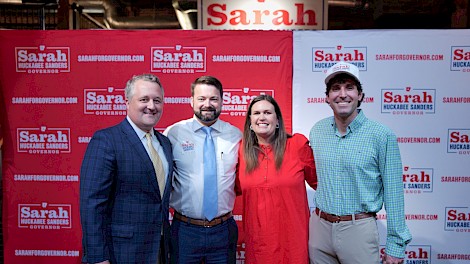 Josh Potter, Eric Marks, Sarah and Brian Sanders