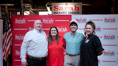Wayne Easley, Sarah and Brian Sanders, Jeanna Easley