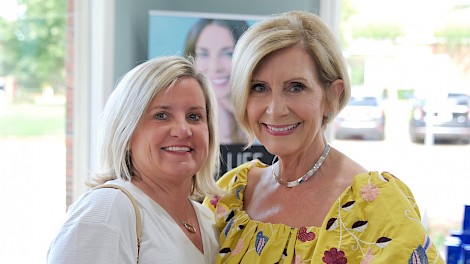 Caroline Curry and Lydia Lawrence
