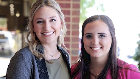 Camille Powell and Chelsy Pugh