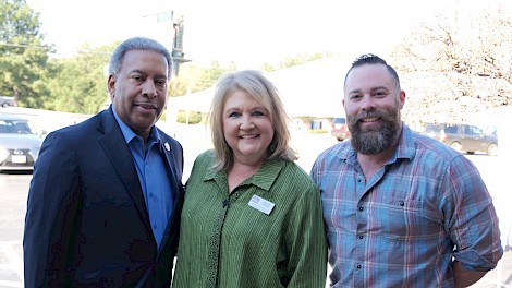 Denis Washington, LeAnne Wright, Malachi Smith