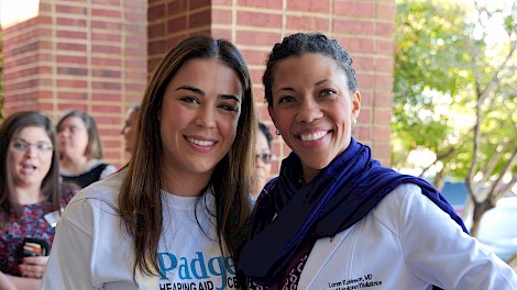 Brenda Gonzalez and Dr. Loren Robinson