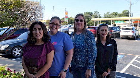 Gloria DeBaro, Brandy Upchurch, Vhonda Dorse, Stephanie Harrison