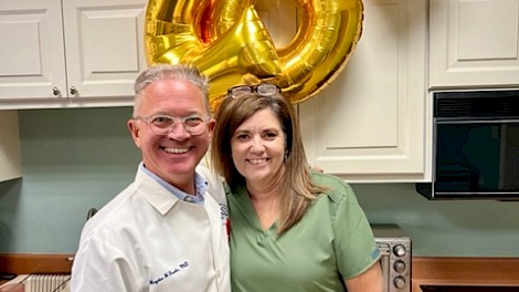 Dr. Hayden Franks and Angela Wade