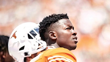 Derrick Brown, Texas High School Class of 2022 photo by Assad Malik