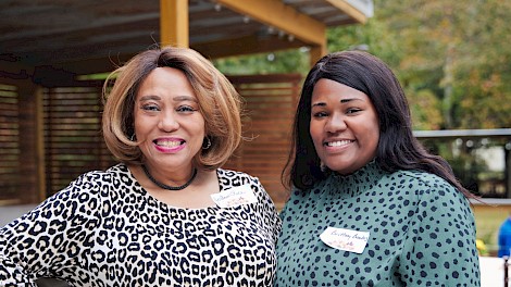 Jo Ann Rice and Brittney Brookes