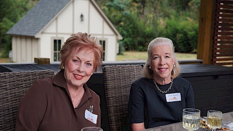 Pat Smith and Martha Norton