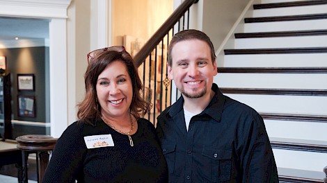 Melissa Martin and Matt Cornelius