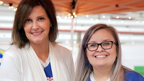 Britany Gavriel and Jeanie Hinton