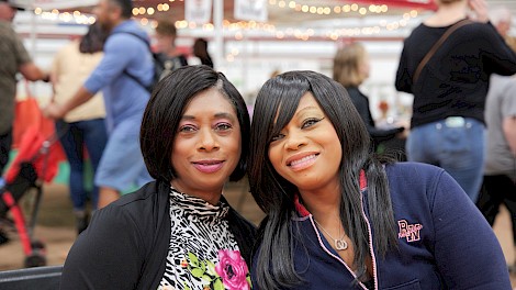 Shirley Marshall and Sharonica Gaines