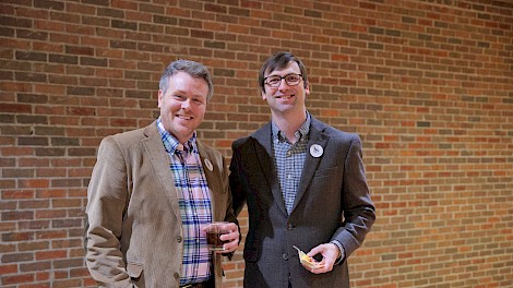 Justin Flowers and Dr. Brian Steele