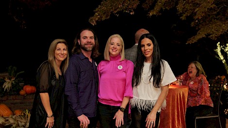 Taylor Harvey, Dr. Todd and Cyenthia Hermann, Layla Hazin
