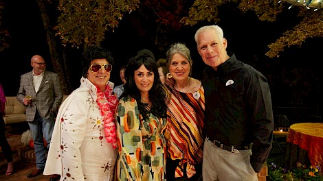 Dr. Kirby and Diana Bunel, Suzy and Robert Irwin