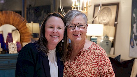 Jennifer Wright and Sherilyn Cotten