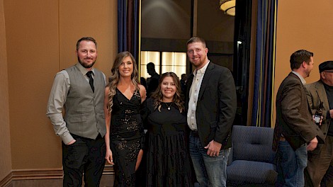 Chad and Jessica Bates, Lexie and Riley Birmingham