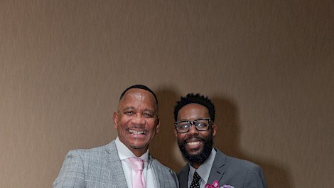 Willie Mills and Dr. Brian Matthews